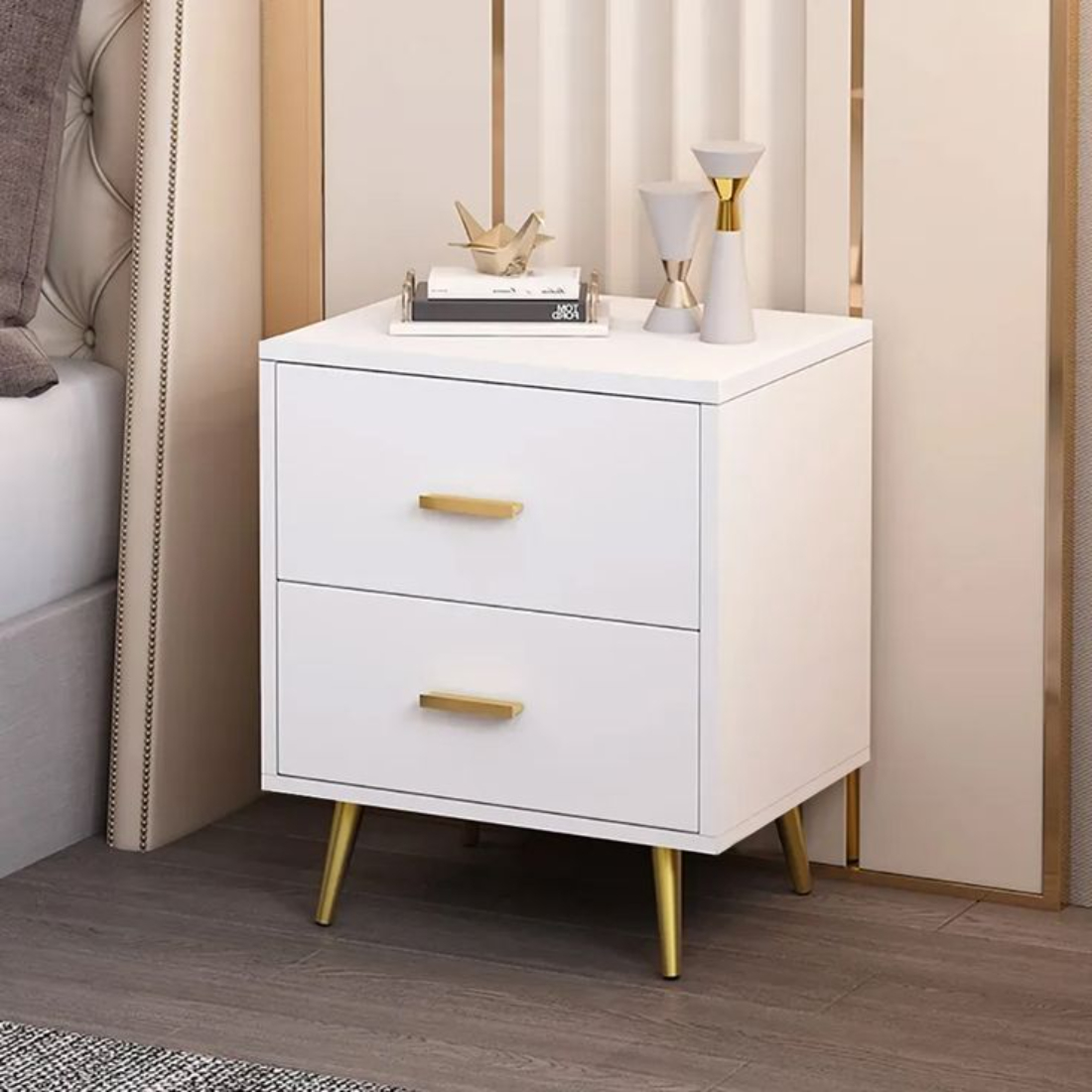 Primrose Engineered Wood Bed Side Table, BSU110